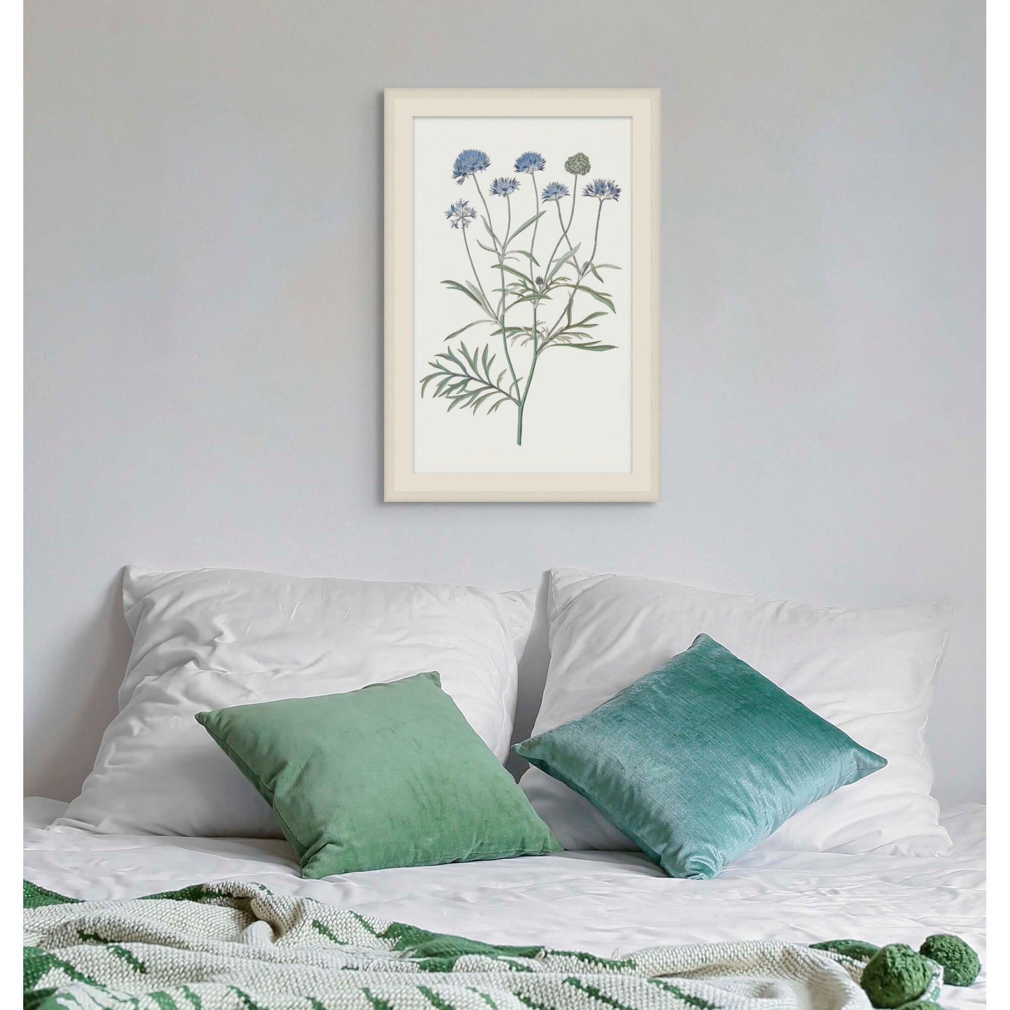 Sapphire Flora Print